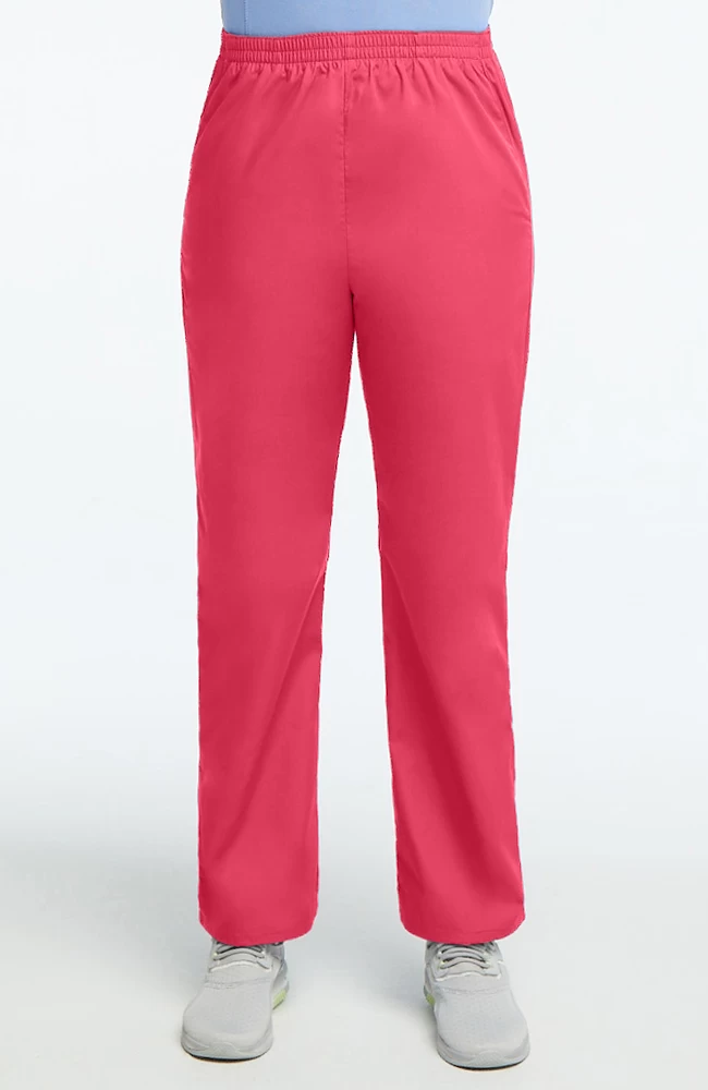 Clearance Basics Women's Elastic Waist Scrub Pant 3 Clearance Basics Women's Elastic Waist Scrub Pant