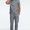 Clearance Unisex V-Neck Solid Scrub Top & Cargo Scrub Pant Set -Medical Nurse Clothing Shop 1 ah lsset2 clearance 650
