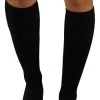 Clearance About The Nurse Unisex Knee High 20-30 MmHg Black Solid Compression Sock -Medical Nurse Clothing Shop 1 at epr111 clearanceblk 650