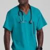 Men's Amplify Solid Scrub Top 1 Men's Amplify Solid Scrub Top -Medical Nurse Clothing Shop 1 bc 0115 650