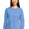 Women's Round Neck Warm Up Scrub Jacket 1 Women's Round Neck Warm Up Scrub Jacket -Medical Nurse Clothing Shop 1 bc 4450 650