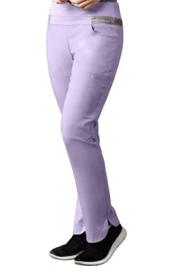 Clearance Women's Space Dye Cargo Scrub Pant