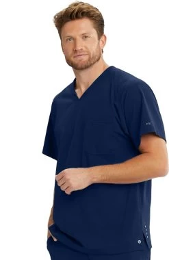 Clearance Men's Vortex Solid Scrub Top