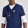 Barco Unify Men's V-Neck Scrub Top -Medical Nurse Clothing Shop 1 bc but153 650