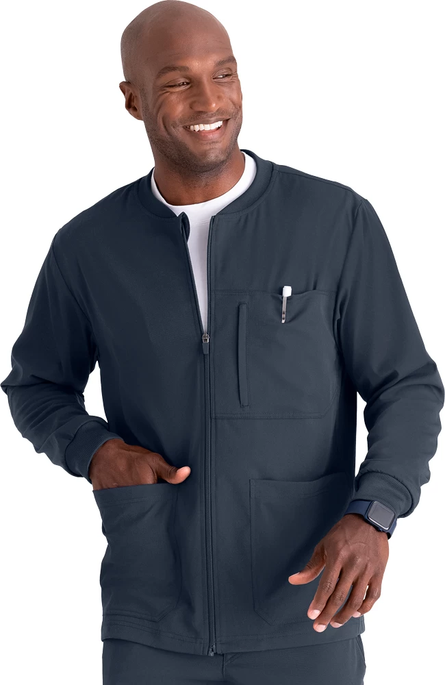 Men's React Warm-Up Scrub Jacket 3 Men's React Warm-Up Scrub Jacket