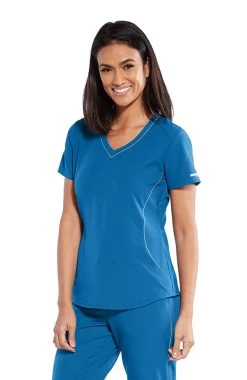 Skechers Clearance Women's Spirit Solid Scrub Top