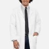 Cherokee Unisex With Side Slit Openings 40" Lab Coat 2 Cherokee Unisex With Side Slit Openings 40" Lab Coat -Medical Nurse Clothing Shop 1 ck 1446 wht 650