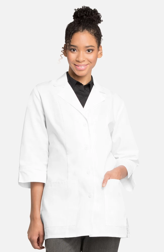 Cherokee Women's ¾ Sleeve 30½" Lab Coat 3 Cherokee Women's ¾ Sleeve 30½" Lab Coat