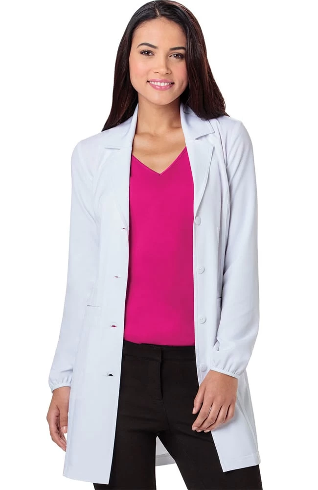 Women's Notched Lapel 34" Lab Coat
