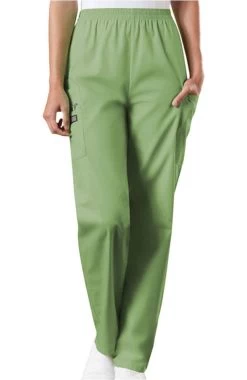 Clearance Women's Scrubs Elastic Waist Utility Scrub Pants