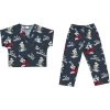 Cherokee Clearance Kid's Unisex Donald Duck Print Scrub Set