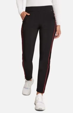 Cherokee Women's Peanuts Mid Rise Pull-On Scrub Pant