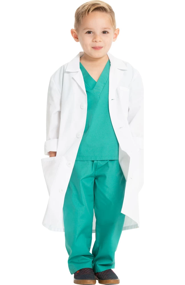 Cherokee Unisex Kids Lab Coat 3 Cherokee Unisex Kids Lab Coat