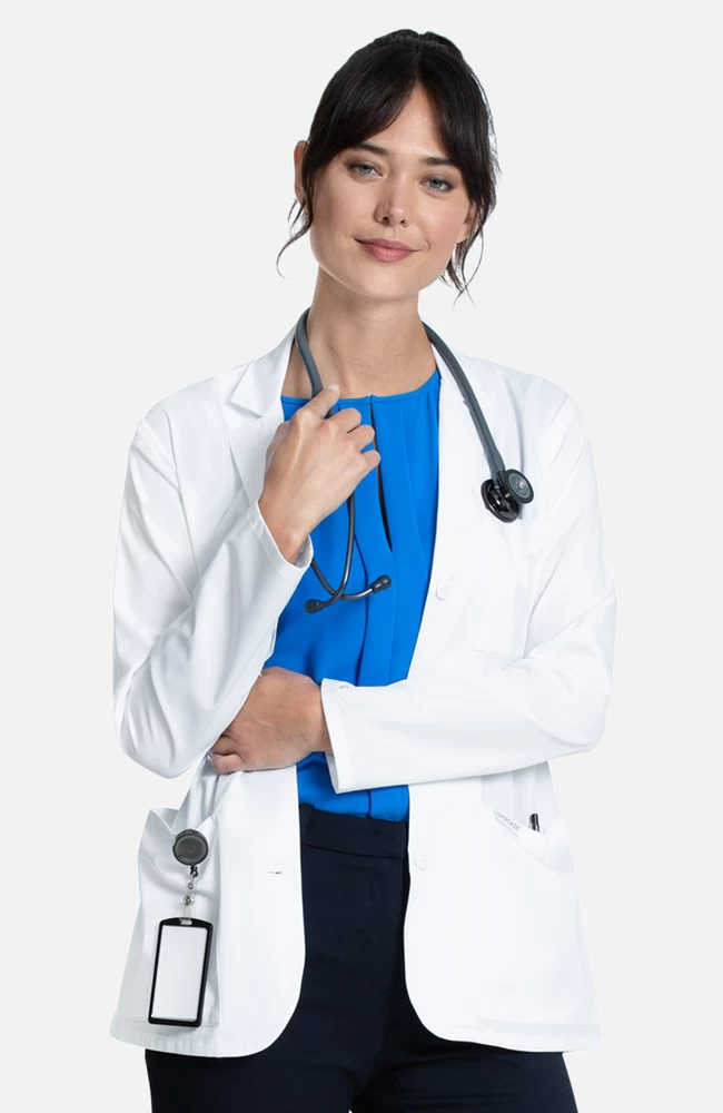 Cherokee Women's 28" Consultation Lab Coat 3 Cherokee Women's 28" Consultation Lab Coat