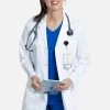Cherokee Women's 33" Consultation Lab Coat 1 Cherokee Women's 33" Consultation Lab Coat -Medical Nurse Clothing Shop 1 ck ck452 wht 650