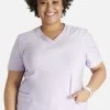 Cherokee Women's V-Neck Scrub Top -Medical Nurse Clothing Shop 1 ck ck840 650