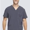 Cherokee Clearance Men's V-Neck Solid Scrub Top -Medical Nurse Clothing Shop 1 ck ck904a clearance 650