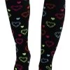 Cherokee Women's 10-15 MmHg Wide Calf Print Support Socks -Medical Nurse Clothing Shop 1 ck prtsupw 650