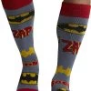 Cherokee Men's Support 8-12 MmHg Batman Mania Compression Sock -Medical Nurse Clothing Shop 1 ck tfpsmbtmbt 650