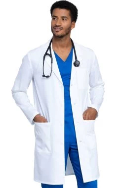 Men's 40" Notch Lapel Lab Coat