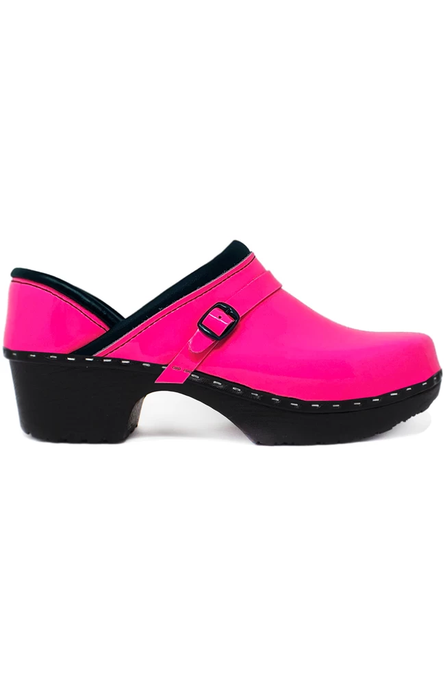 Women's Paparazzi Pink Patent Solid Clog 3 Women's Paparazzi Pink Patent Solid Clog