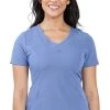 Clearance Women's Sloan Solid Scrub Top 2 Clearance Women's Sloan Solid Scrub Top -Medical Nurse Clothing Shop 1 hh 2264 clearance 650
