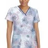 Clearance Women's Amanda Mystic Watercolor Print Scrub Top 1 Clearance Women's Amanda Mystic Watercolor Print Scrub Top -Medical Nurse Clothing Shop 1 hh 2266 printclearancemwc 650