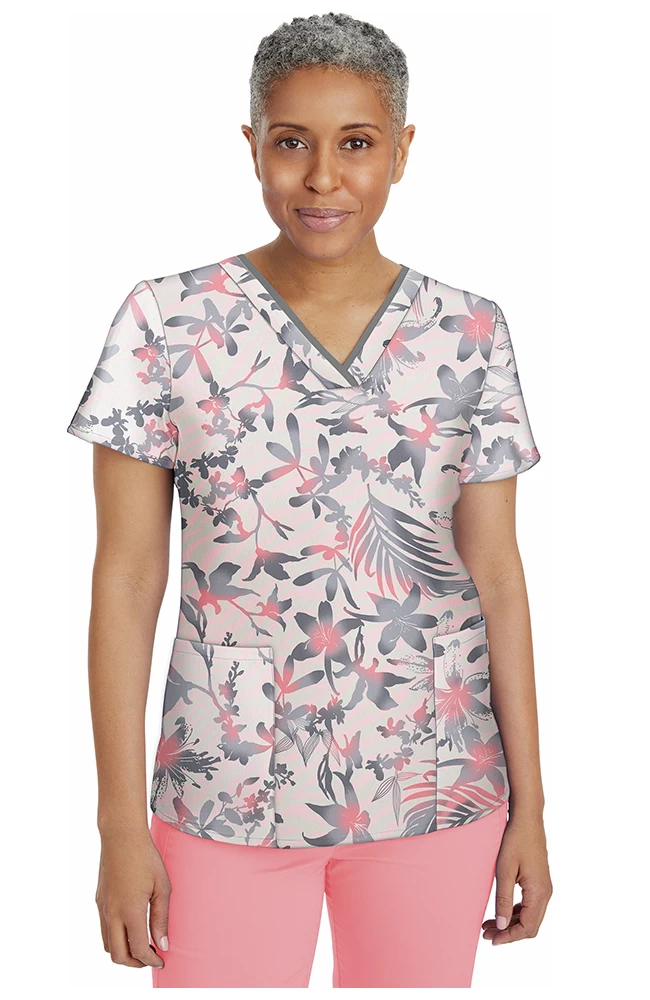 Clearance Women's Amanda Surf's Up Print Scrub Top 3 Clearance Women's Amanda Surf's Up Print Scrub Top
