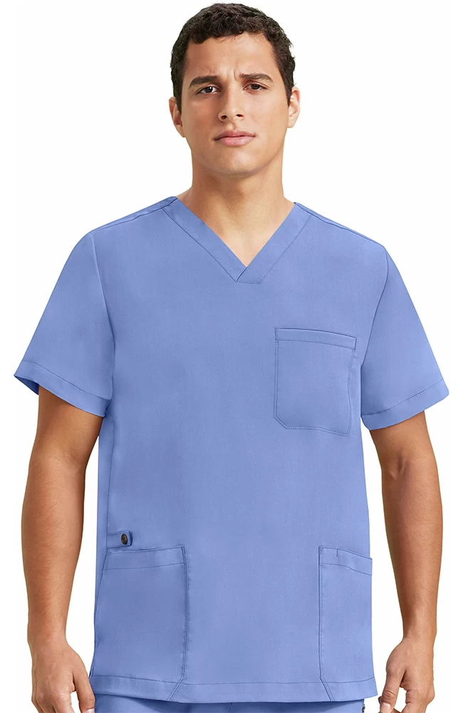 Men's Jake Solid Scrub Top 3 Men's Jake Solid Scrub Top