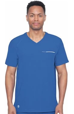 Clearance Men's Steven V-Neck Solid Scrub Top