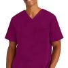 Men's Mason Solid Scrub Top 2 Men's Mason Solid Scrub Top -Medical Nurse Clothing Shop 1 hh 2591 650