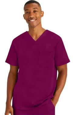 Men's Mason Solid Scrub Top