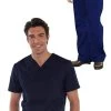 Men's Jason V-Neck Solid Scrub Top & James Zip Fly Scrub Pant Set 2 Men's Jason V-Neck Solid Scrub Top & James Zip Fly Scrub Pant Set -Medical Nurse Clothing Shop 1 ko 14set 012 650