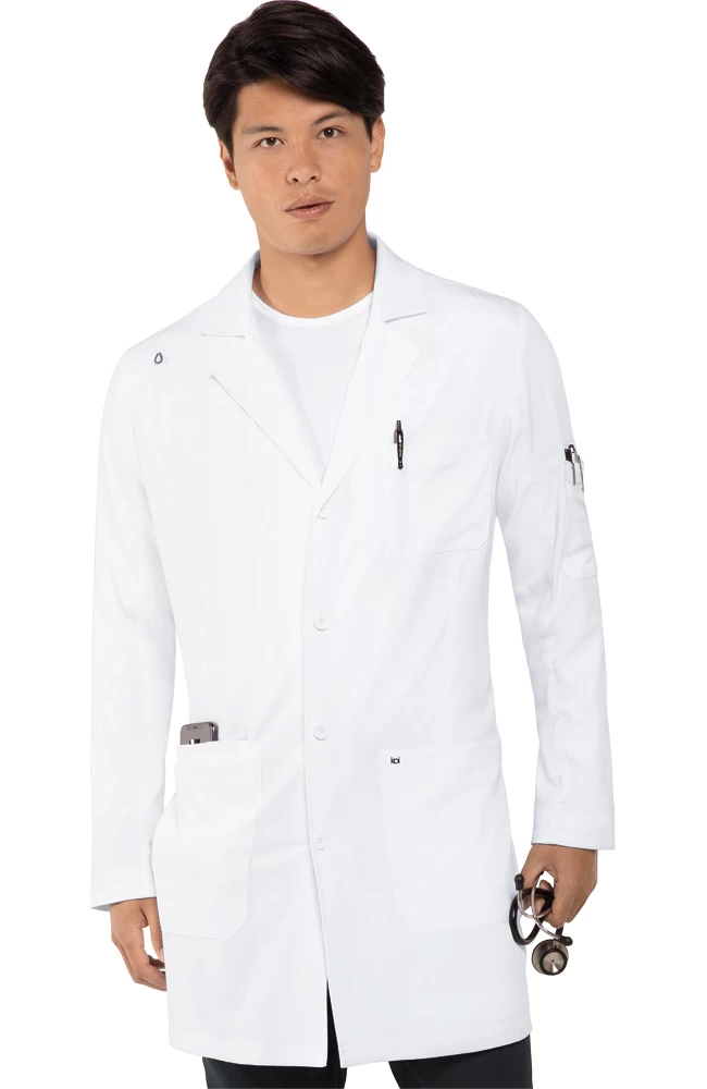 Men's Button Down Everyday Lab Coat 3 Men's Button Down Everyday Lab Coat