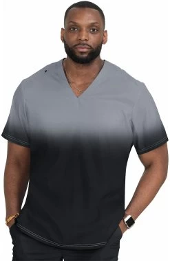 Men's Soul Ombre Scrub Top