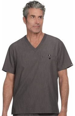 Men's On Call Solid Scrub Top