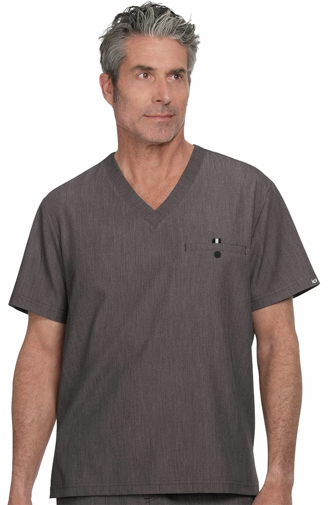 Men's On Call Solid Scrub Top 3 Men's On Call Solid Scrub Top