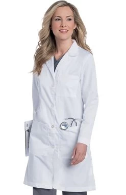 Women's Stretch Twill 38" Lab Coat