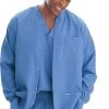 Men's Warm-Up Solid Scrub Jacket -Medical Nurse Clothing Shop 1 ln 7551 650