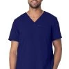 Men's Extreme Stretch Solid Scrub Top 1 Men's Extreme Stretch Solid Scrub Top -Medical Nurse Clothing Shop 1 ln 9911lka 650