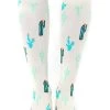 Unisex 15-20 MmHg Lightweight Cactus Print Compression Socks 2 Unisex 15-20 MmHg Lightweight Cactus Print Compression Socks -Medical Nurse Clothing Shop 1 lr 20cn cac 650