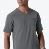 Men's Realm V-Neck Scrub Top -Medical Nurse Clothing Shop 1 md et22115 650