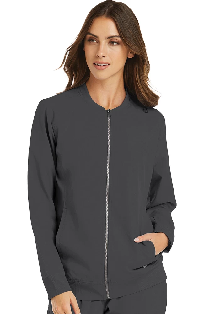 Clearance Women's Warm Up Zip Scrub Jacket 3 Clearance Women's Warm Up Zip Scrub Jacket