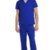 Clearance Unisex Solid Scrub Top & Tapered Scrub Pant Set 1 Clearance Unisex Solid Scrub Top & Tapered Scrub Pant Set -Medical Nurse Clothing Shop 1 mv 9500 clearanceryl 650