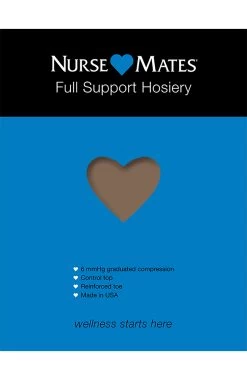 Women's 6 MmHg Full Support Compression Hosiery