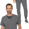 Men's Cadence Solid Scrub Top & Bowen Jogger Scrub Pant Set 1 Men's Cadence Solid Scrub Top & Bowen Jogger Scrub Pant Set -Medical Nurse Clothing Shop 1 pe 6set 650