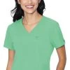 Women's Zip Pocket Scrub Top