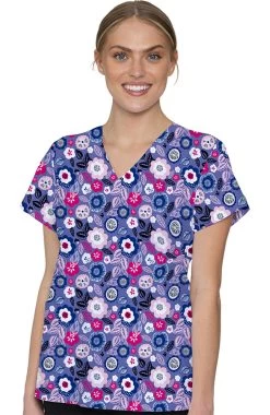 Clearance Women's Vicky Urban Floral Print Top