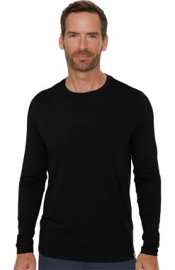 Men's Long Sleeve Stretch Underscrub T-Shirt