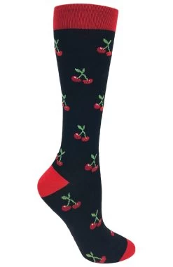 Women's Long Fashion 15-18 MmHg Compression Socks